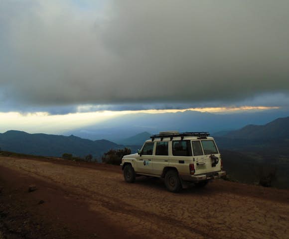 Camping in the Bale Mountains