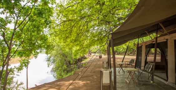 Lales camp exterior in the Omo Valley