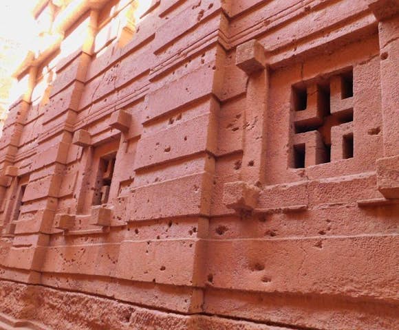 Rock churches of Lalibela in Ethiopia