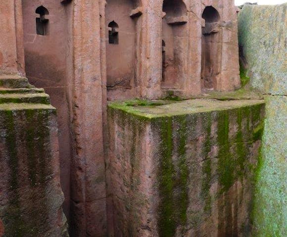 Rock churches of Lalibela in Ethiopia