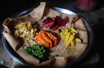 Dining in Lalibela